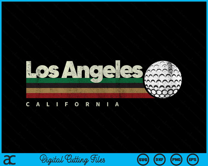 Vintage Hockey Los Angeles City Hockey Retro Stripes SVG PNG Digital Cutting File Vintage Hockey Los Angeles City Hockey Retro Stripes SVG PNG Digital Cutting File