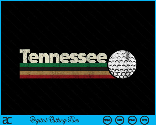 Vintage Hockey Tennessee Hockey Retro Stripes SVG PNG Digital Cutting File