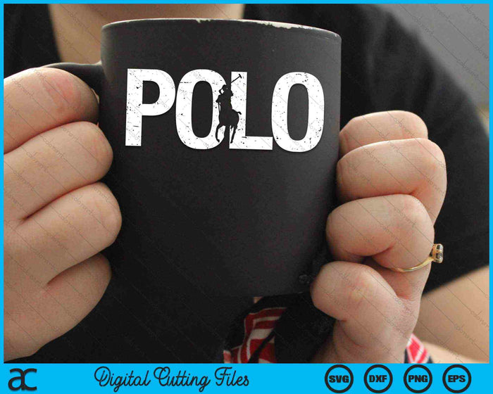 Paardpolo geschenken voor polospelers Paardrijden SVG PNG digitale snijbestanden Paardpolo geschenken voor polospelers Paardrijden SVG PNG digitale snijbestanden