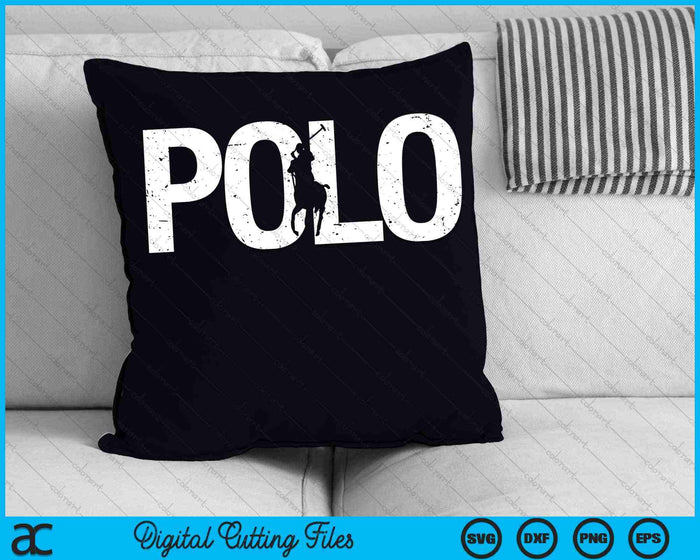 Horse Polo Gifts for Polo Players Horseback Riding SVG PNG Digital Cutting Files