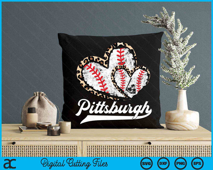 Vintage Pittsburgh Baseball Leopard Heart Baseball Fans SVG PNG Digital Cutting Files Vintage Pittsburgh Baseball Leopard Heart Baseball Fans SVG PNG Digital Cutting Files