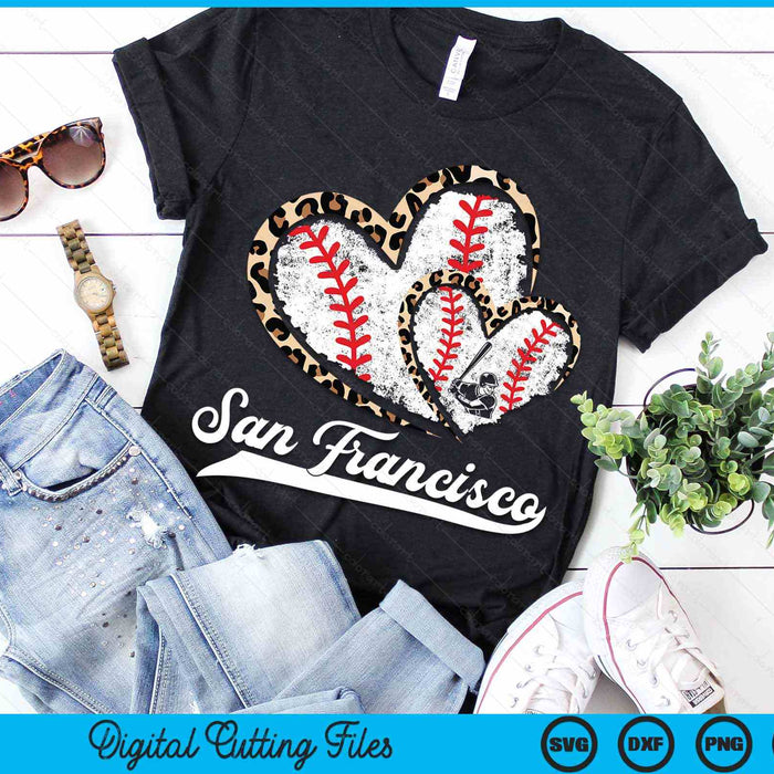 Vintage San Francisco Baseball Leopard Heart Baseball Fans SVG PNG Digital Cutting Files Vintage San Francisco Baseball Leopard Heart Baseball Fans SVG PNG Digital Cutting Files