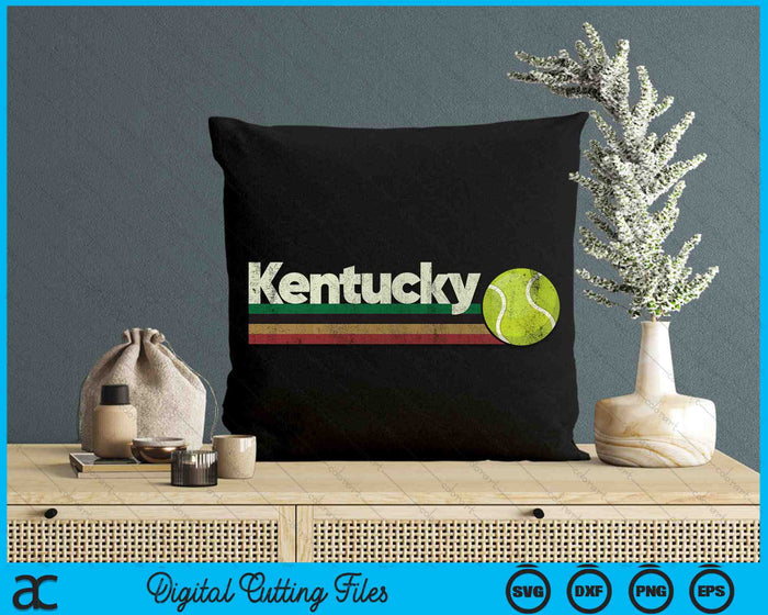 Vintage Tennis Kentucky Tennis Retro Stripes SVG PNG Digital Cutting Files Vintage Tennis Kentucky Tennis Retro Stripes SVG PNG Digital Cutting Files