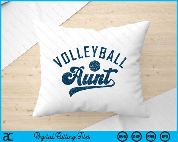 Volleyball Aunt Gifts SVG PNG Digital Printable Files