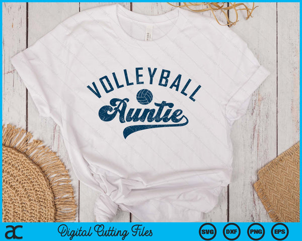 Volleyball Auntie Gifts SVG PNG Digital Printable Files