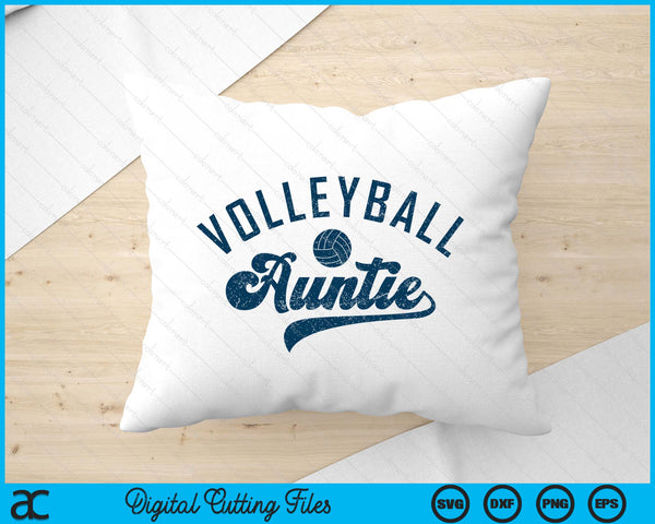Volleyball Auntie Gifts SVG PNG Digital Printable Files