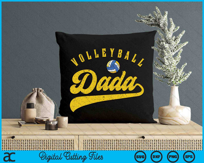 Volleyball Dada SVG PNG Digital Cutting Files Volleyball Dada SVG PNG Digital Cutting Files