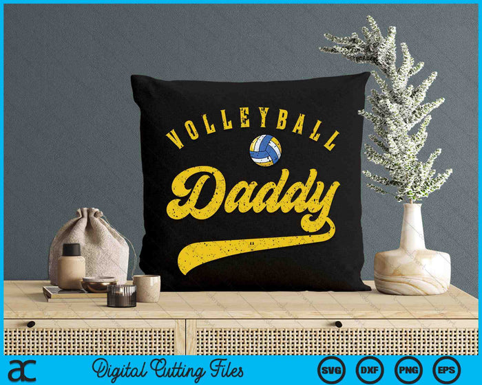 Volleyball Daddy SVG PNG Digital Cutting Files Volleyball Daddy SVG PNG Digital Cutting Files