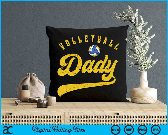 Volleyball Dady SVG PNG Digital Cutting Files Volleyball Dady SVG PNG Digital Cutting Files
