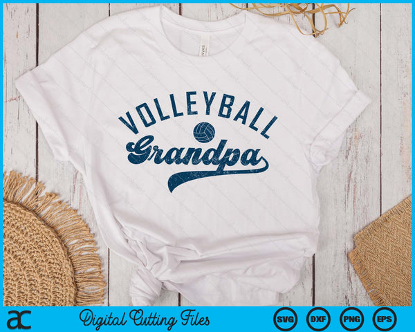 Volleyball Grandpa Gifts SVG PNG Digital Printable Files