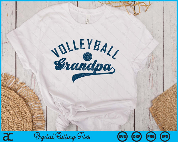 Volleyball Grandpa Gifts SVG PNG Digital Printable Files Volleyball Grandpa Gifts SVG PNG Digital Printable Files