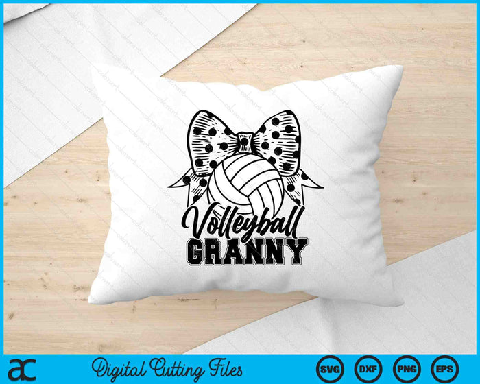 Volleyball Granny Game Day Mother's Day SVG PNG Digital Printable Files Volleyball Granny Game Day Mother's Day SVG PNG Digital Printable Files