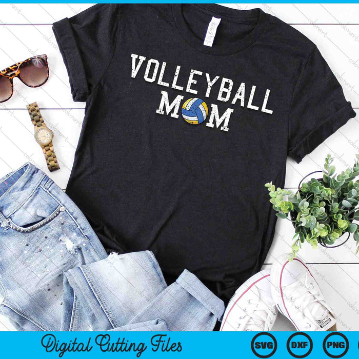 Volleyball Mama Clothing Retro Vintage Volleyball Mom SVG PNG Cutting Printable Files Volleyball Mama Clothing Retro Vintage Volleyball Mom SVG PNG Cutting Printable Files