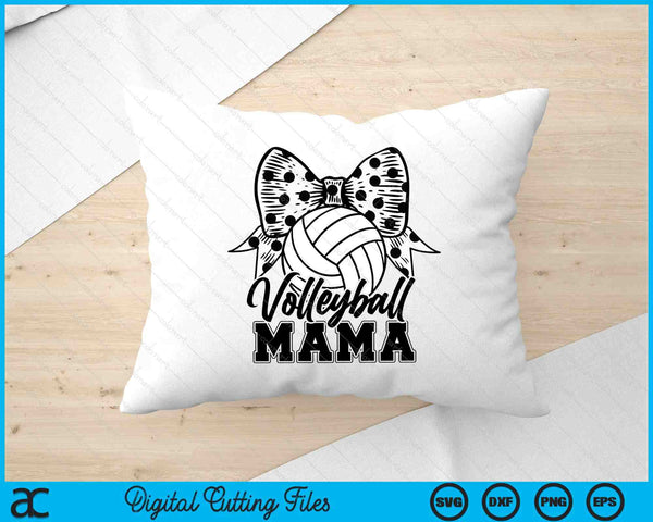 Volleyball Mama Game Day Mother's Day SVG PNG Digital Printable Files