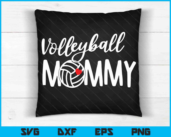 Volleyball Mommy Cute Mommy Life Volleyball SVG PNG Digital Cutting Files