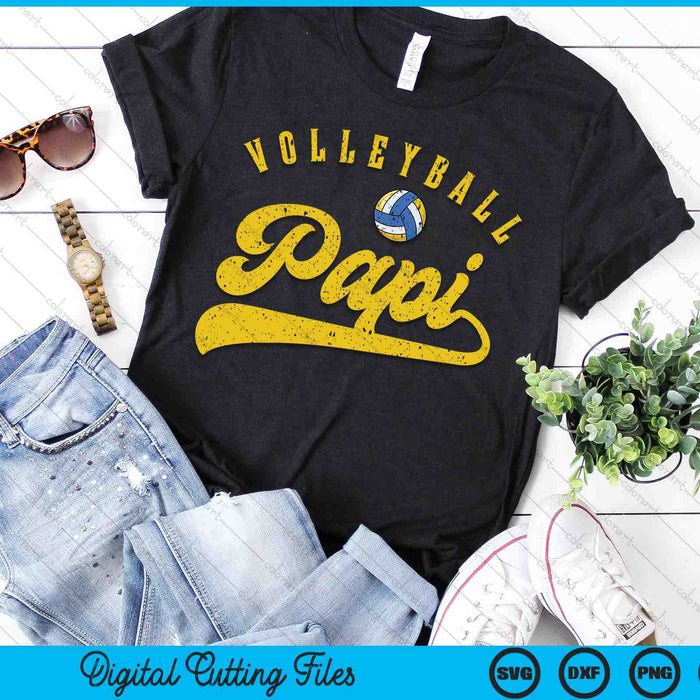 Volleyball Papi SVG PNG Digital Cutting Files Volleyball Papi SVG PNG Digital Cutting Files
