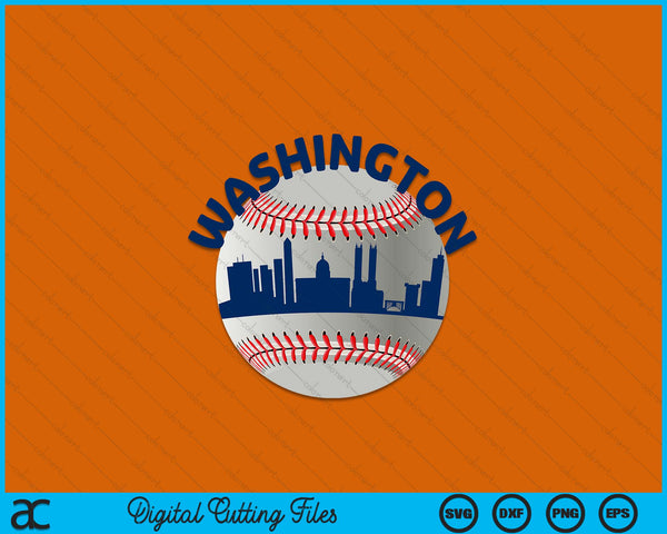 Washington Baseball Team Fans of Space City SVG PNG Cutting Printable Files