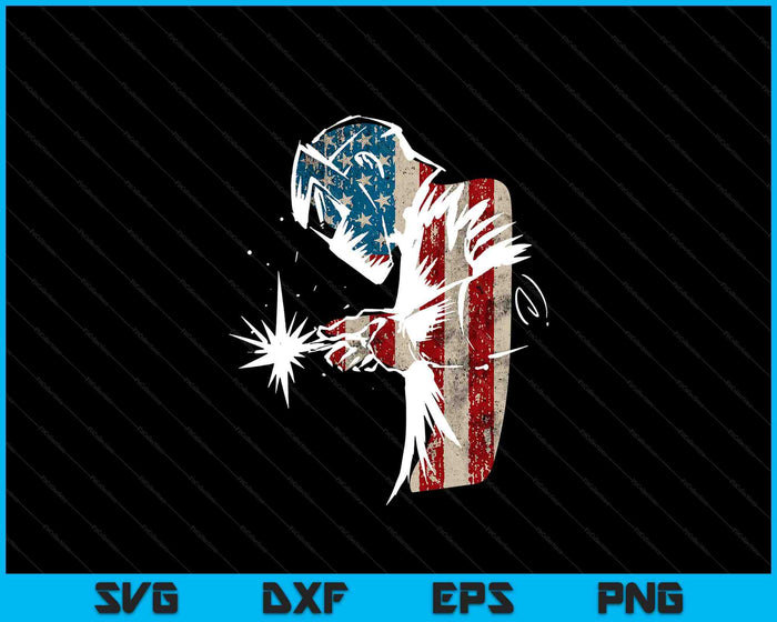 Welder American Flag USA Patriotic Welder SVG PNG Digital Printable Files Welder American Flag USA Patriotic Welder SVG PNG Digital Printable Files