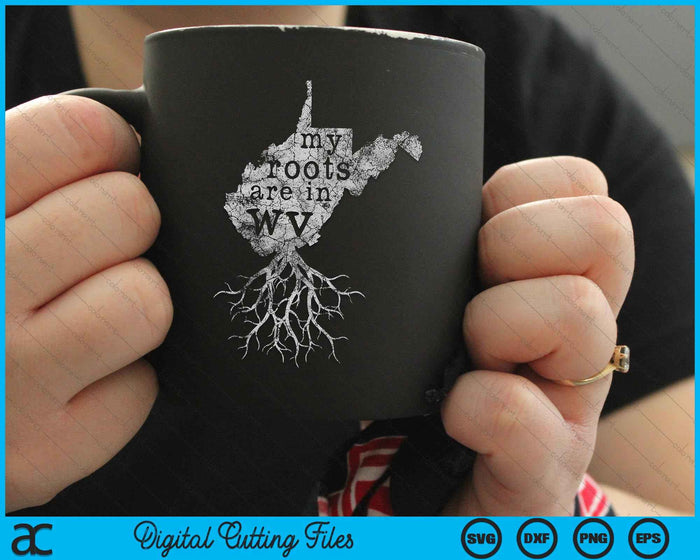 West Virginia Home Roots State Map SVG PNG Digital Cutting Files West Virginia Home Roots State Map SVG PNG Digital Cutting Files