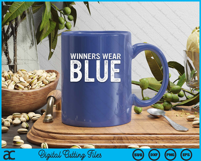 Winners Wear Blue Spirit Wear Team Game Color War Camp Blue SVG PNG Digital Cutting Files Winners Wear Blue Spirit Wear Team Game Color War Camp Blue SVG PNG Digital Cutting Files