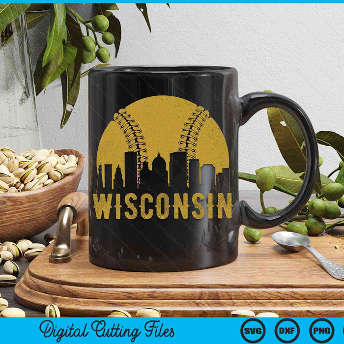 Wisconsin Baseball Fan SVG PNG Cutting Printable Files Wisconsin Baseball Fan SVG PNG Cutting Printable Files