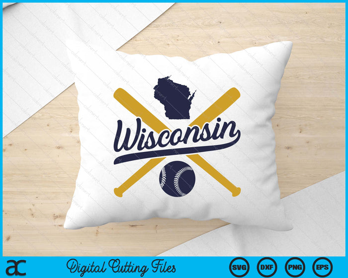 Wisconsin Baseball Vintage Wisconsin Pride Love City SVG PNG Digital Cutting Files Wisconsin Baseball Vintage Wisconsin Pride Love City SVG PNG Digital Cutting Files