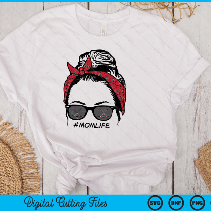 Woman Ice Hockey Bandana Sunglasses Mom Life SVG PNG Digital Printable Files Woman Ice Hockey Bandana Sunglasses Mom Life SVG PNG Digital Printable Files