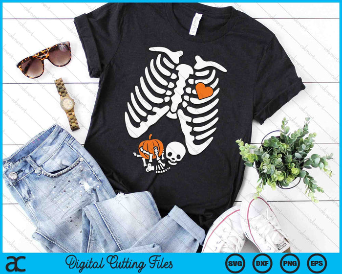 Women Skeleton Pregnancy Announcement Mom Halloween SVG PNG Digital Cutting Files Women Skeleton Pregnancy Announcement Mom Halloween SVG PNG Digital Cutting Files