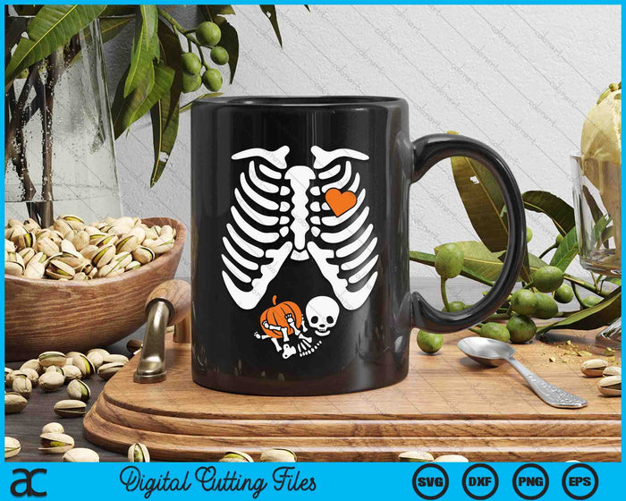 Women Skeleton Pregnancy Announcement Mom Halloween SVG PNG Digital Cutting Files Women Skeleton Pregnancy Announcement Mom Halloween SVG PNG Digital Cutting Files