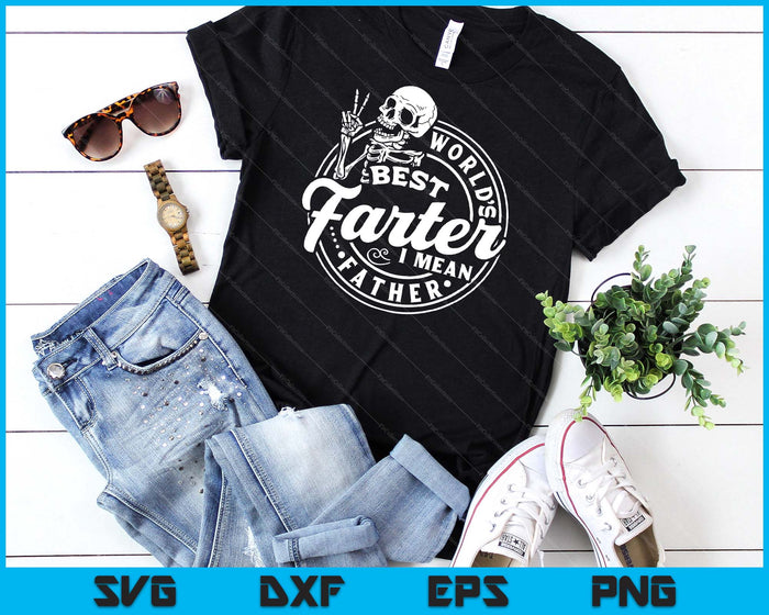 World's Best Farter I Mean Father's Day SVG PNG Digital Cutting Files World's Best Farter I Mean Father's Day SVG PNG Digital Cutting Files