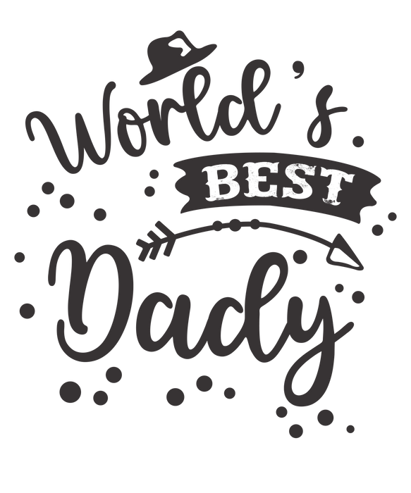 Worlds Best Dady Father's Day SVG PNG Digital Cutting Files Worlds Best Dady Father's Day SVG PNG Digital Cutting Files