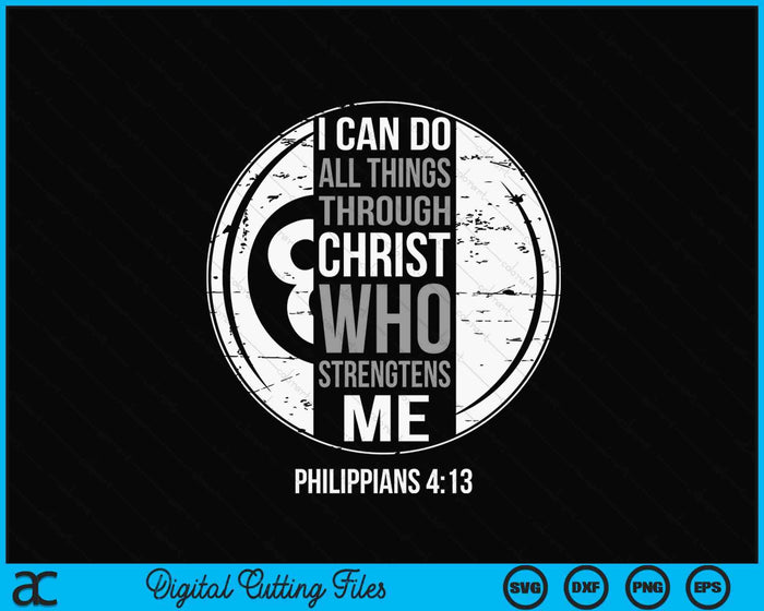 Pool Ball Bible Verse Christian Sayings Philippians 4-13 SVG PNG Digital Printable Files Pool Ball Bible Verse Christian Sayings Philippians 4-13 SVG PNG Digital Printable Files