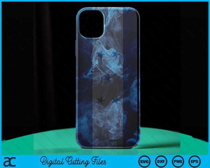 iPhone 15 Pro Max Smoke Honduras Flag - Smoky Style Honduran Cloud Style Case SVG PNG Digital Cutting Files iPhone 15 Pro Max Smoke Honduras Flag - Smoky Style Honduran Cloud Style Case SVG PNG Digital Cutting Files