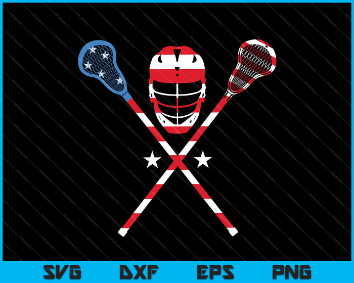4th Of July American Flag Patriotic Lacrosse SVG PNG Cutting Printable Files 4th Of July American Flag Patriotic Lacrosse SVG PNG Cutting Printable Files