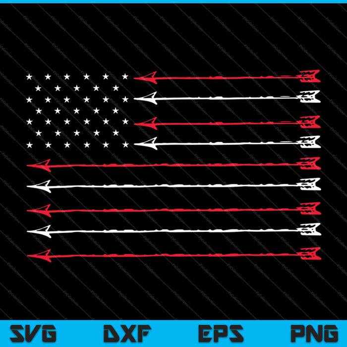 4th of July Archer,Bow Hunting SVG PNG Cutting Printable Files 4th of July Archer,Bow Hunting SVG PNG Cutting Printable Files