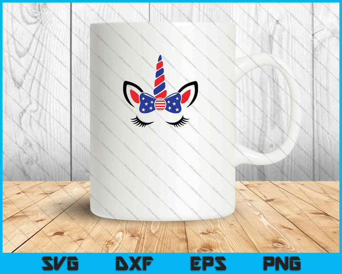 4th of July Unicorn SVG PNG Cutting Printable Files 4th of July Unicorn SVG PNG Cutting Printable Files