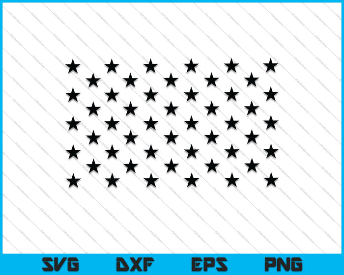 50 American Flag Stars, Star Union US Flag SVG PNG Cutting Printable Files 50 American Flag Stars, Star Union US Flag SVG PNG Cutting Printable Files