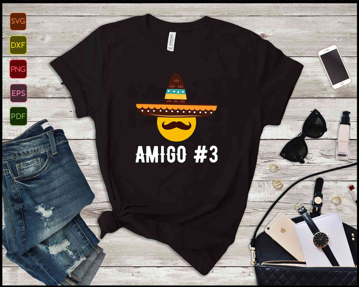 Amigo #3 Funny Group Halloween Costume Idea SVG PNG Cutting Printable Files Amigo #3 Funny Group Halloween Costume Idea SVG PNG Cutting Printable Files