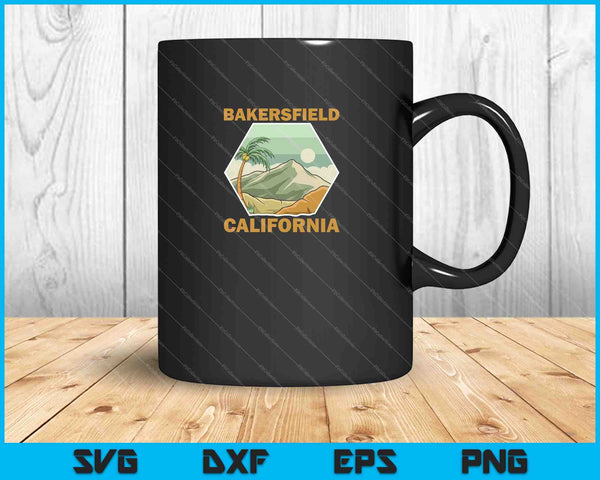 Bakersfield California SVG PNG Cutting Printable Files