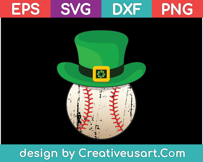 Baseball St Patricks Day Boys Men SVG PNG Cutting Printable Files Baseball St Patricks Day Boys Men SVG PNG Cutting Printable Files