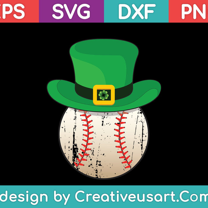 Baseball St Patricks Day Boys Men SVG PNG Cutting Printable Files Baseball St Patricks Day Boys Men SVG PNG Cutting Printable Files