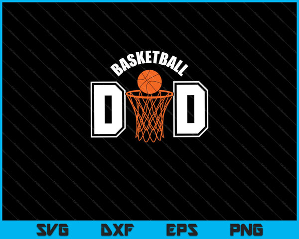 Funny Basketball DAD Squad SVG PNG Cutting Printable Files