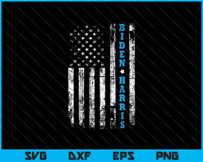 Biden Kamala Harris USA Flag SVG PNG Cutting Printable Files Biden Kamala Harris USA Flag SVG PNG Cutting Printable Files