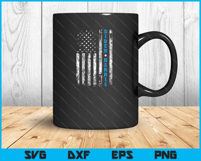 Biden Kamala Harris USA Flag SVG PNG Cutting Printable Files Biden Kamala Harris USA Flag SVG PNG Cutting Printable Files