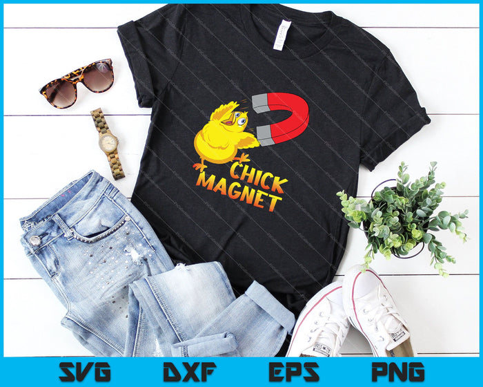 Chick Magnet SVG PNG Cutting Printable Files Chick Magnet SVG PNG Cutting Printable Files