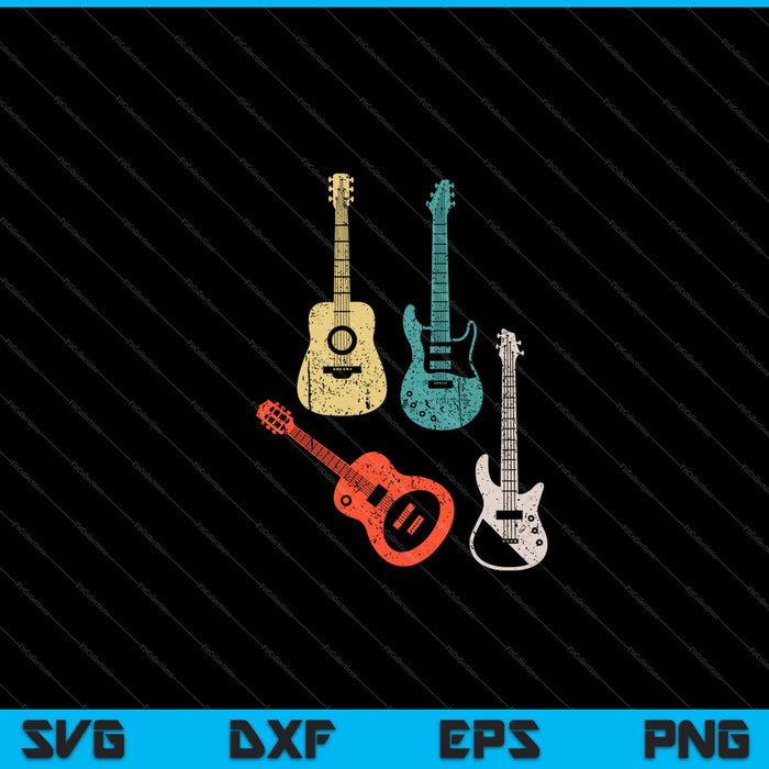 Cool Vintage Guitar Lover Svg Cutting Printable Files Cool Vintage Guitar Lover Svg Cutting Printable Files