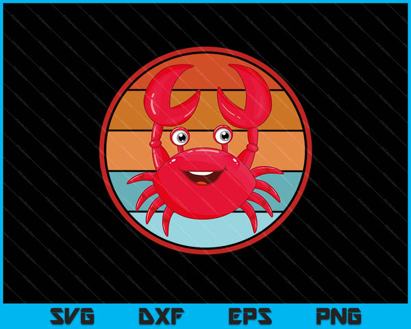 Crab Seafood SVG PNG Cutting Printable Files