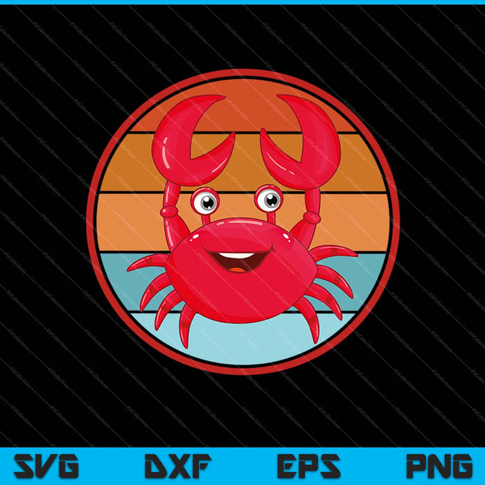 Crab Seafood SVG PNG Cutting Printable Files