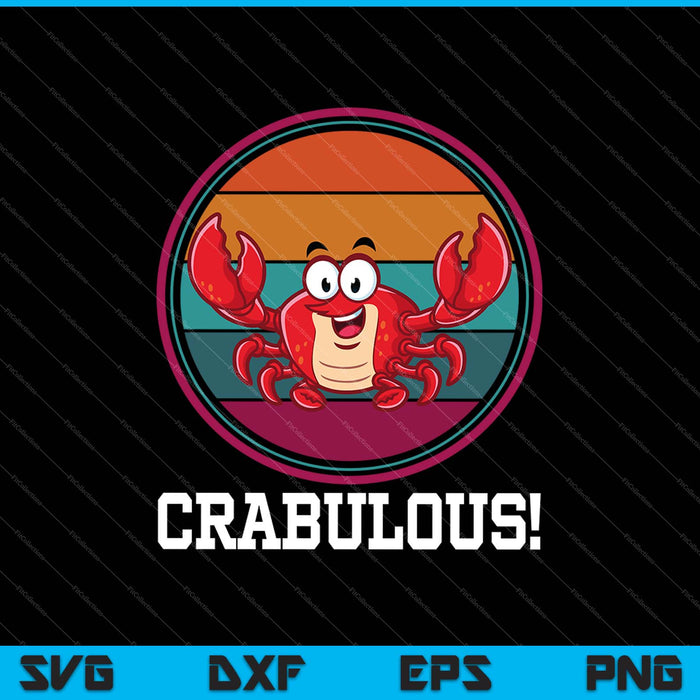 Crabulous SVG PNG Cutting Printable Files