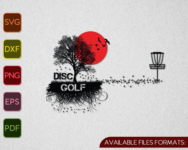 Disc Golf SVG & Cut Files for Crafters